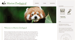 Desktop Screenshot of marionzoological.com